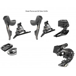 Partie électrique Sram Force AXS HRD Disc 2x12v 